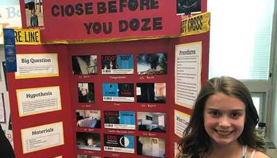 Close Before You Doze: The Winning Science Fair Project